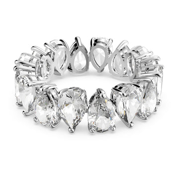 Swarovski Vittore ring, Rectangular, Size 58